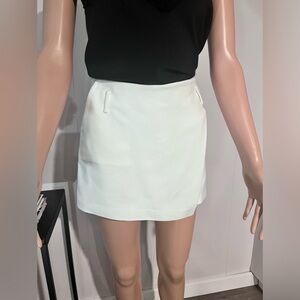 ZARA - White Skort - Size: M